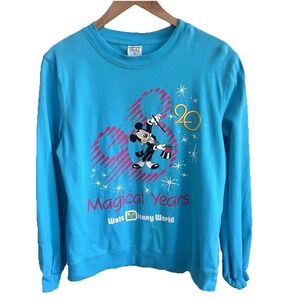 Walt Disney World Anniversary Magical Vault Mickey Sweatshirt Medium Vintage